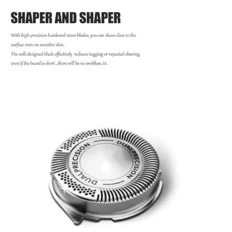 HQ8 Heads Compatible with Philips Norelco Aquatec Replacement Blades&for Philips Norelco HQ8 Replacement Heads,Razor Blades for Philips Norelco Aquatec Replacement Heads PT720 AT880 AT810 Etc Models
