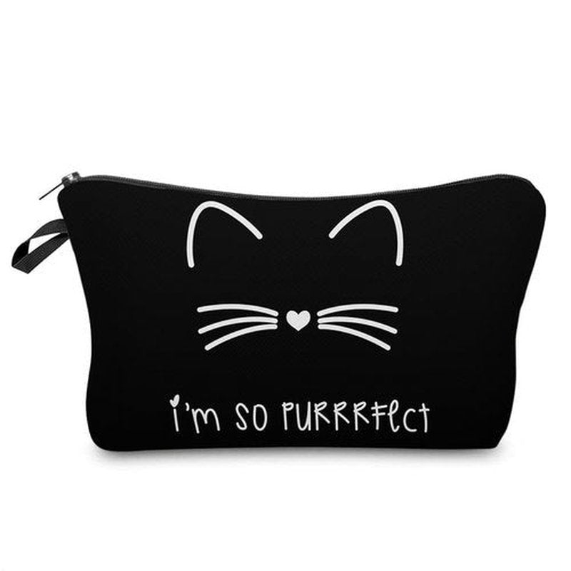 Deanfun Small Makeup Case - Cute and Waterproof Cosmetic Bag for Women (D1-51294)