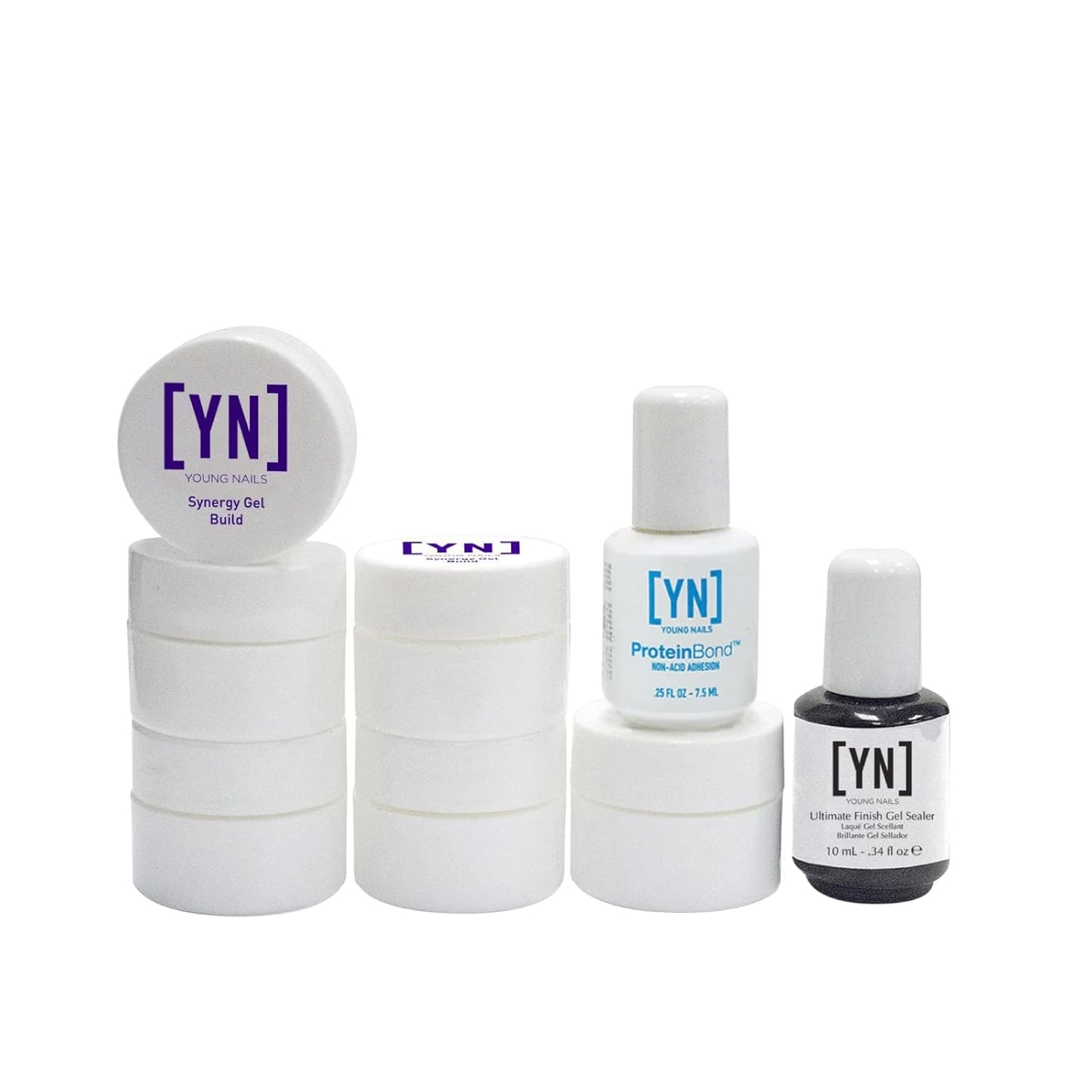 Young Nails Professional Kits & Accessories for Home Nail Kit, Starter Kit, Beginners, and/or Nail Professionals