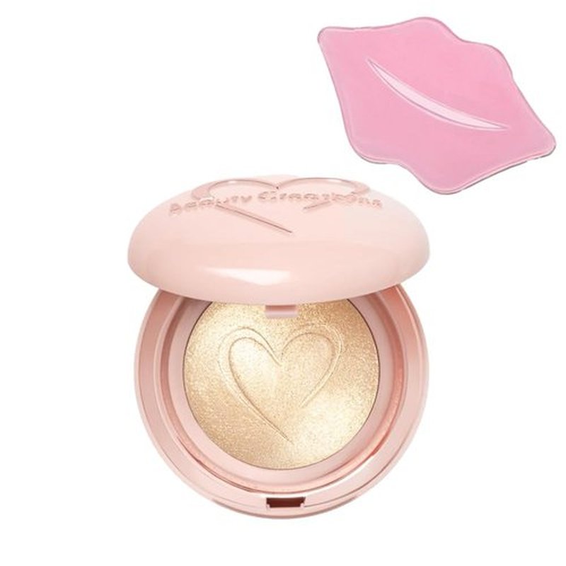 Glam Lux Beauty Bundle Beauty Creations Final Finish Baked Highlighter Baked Natural Glow Radiance Intensely Pigmented w Collagen Lip Mask (Time Of Your Life, 1 count)