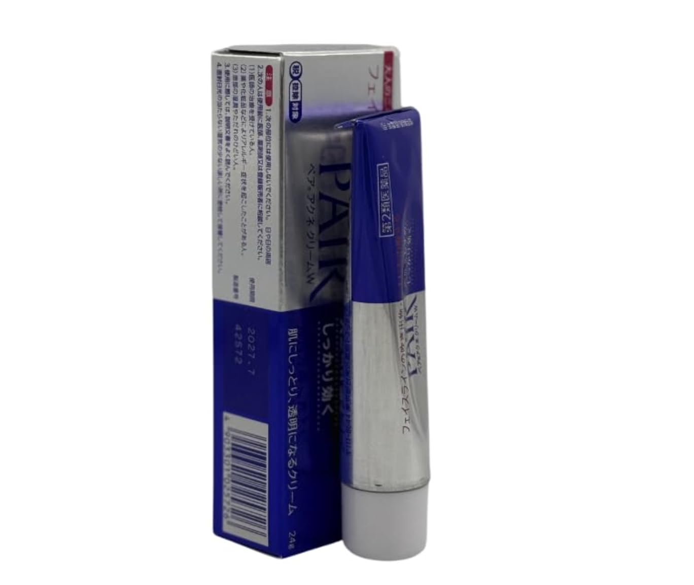 Lion Pair Acne Cream Lightweight Japanese Formula for Clearer-Looking Skin Helps Reduce Blemishes and Breakouts (24g)