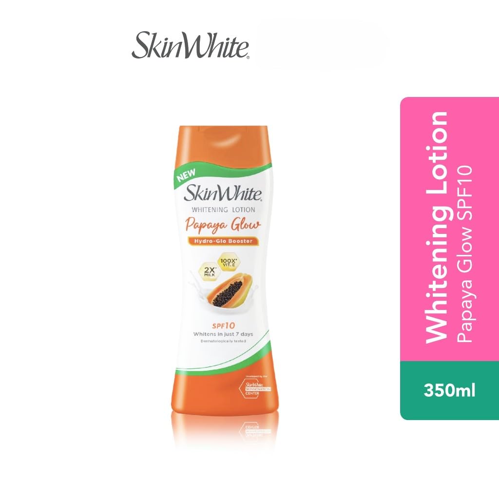 Skin White Whitening Lotion Papaya Milk SPF10