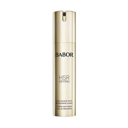 BABOR HSR Lifting Neck and Décolleté Cream | Luxurious Anti Aging Cream to Minimize Lines and Wrinkles | Evens Skin Tone, Reduces Hyperpigmentation | Tightening for Lifting | Clean and Vegan