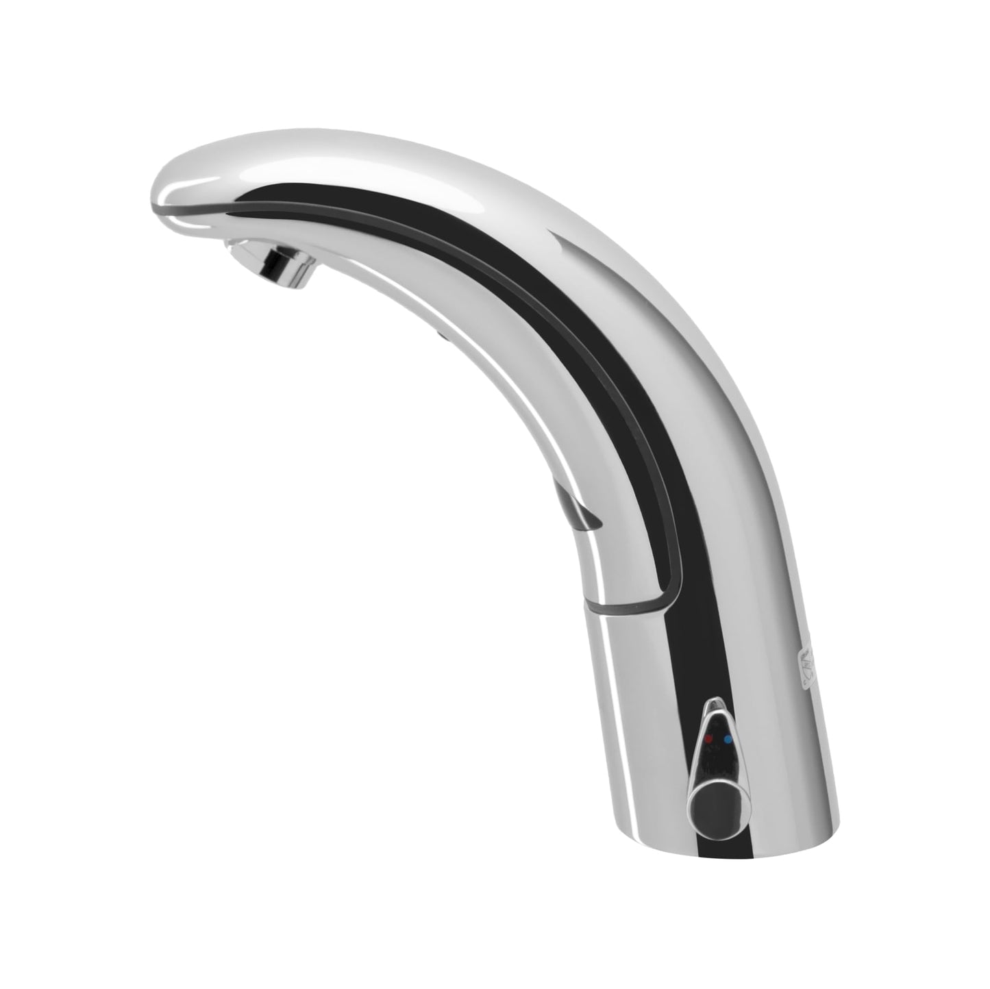 Sloan Optima EAF-150 Sensor Activated Touch-Free Faucet, Commercial Grade with Mounting Hardware - 1.5 GPM Battery-Powered Deck-Mounted Mid Body, Polished Chrome Finish, 3335001