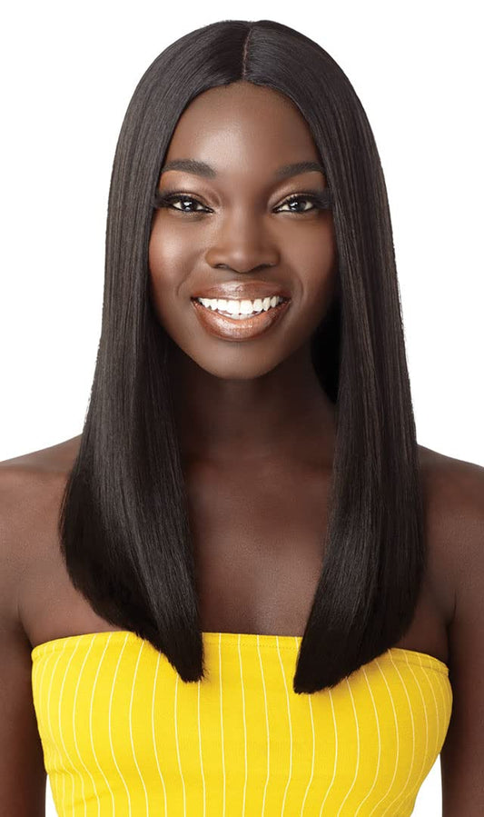 Outre The Daily Wig Synthetic Hair Lace Part Wig - CECILIA (Color:DRRDBU)