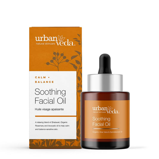 Urban Veda Collagen Oil for Skin Tightening | Natural Face Oil with Vitamin E Oil | AvocadoOil & Rosehip Oil for Face | Vitamin A Oil| Mature & Dry Skin Face Moisturizer | 1.01 FL oz