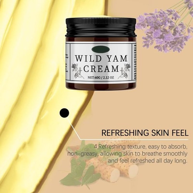 Generic Wild Yam Cream, Organic Wild Yam Cream All Natural Deep Moisturization (1Pcs/60g)