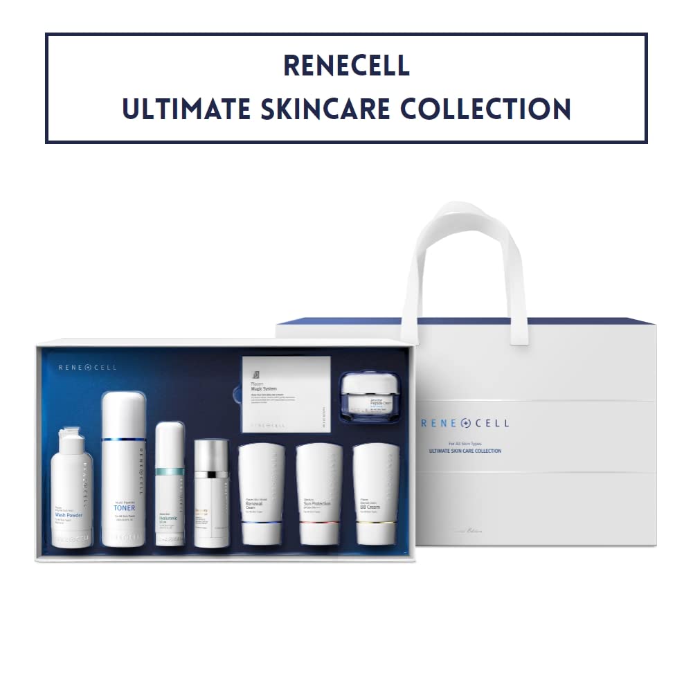 RENECELL Ultimate Skincare Collection (10EA) Full Set - New Package for All Skin Types