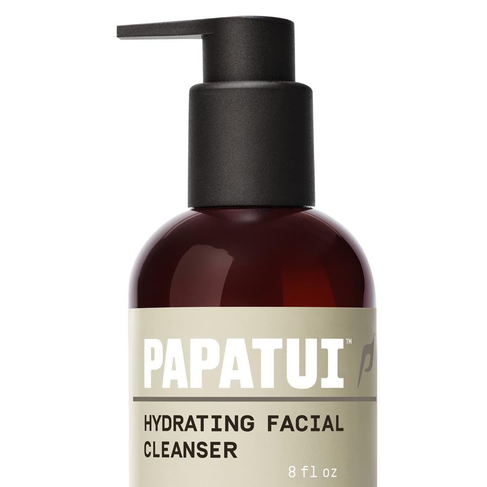 PAPATUI by Dwayne Johnson Hydrating Face Cleanser Unscented for Men 8 fl oz