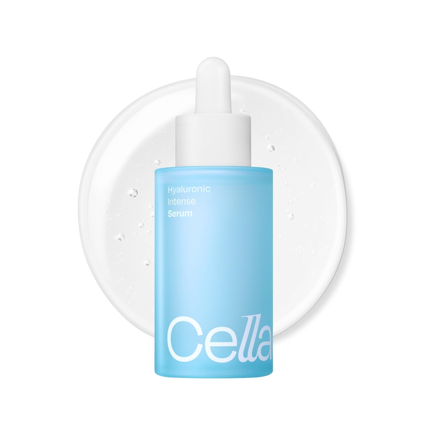 Celladix Hyaluronic Intense Serum – 95% Pure Hyaluronic Acid with Jeju Deep Sea Water & Peptides – 100 Hours of Hydration, Gentle Soothing Care for Radiant Skin – Korean Skincare, 1.69 Fl Oz