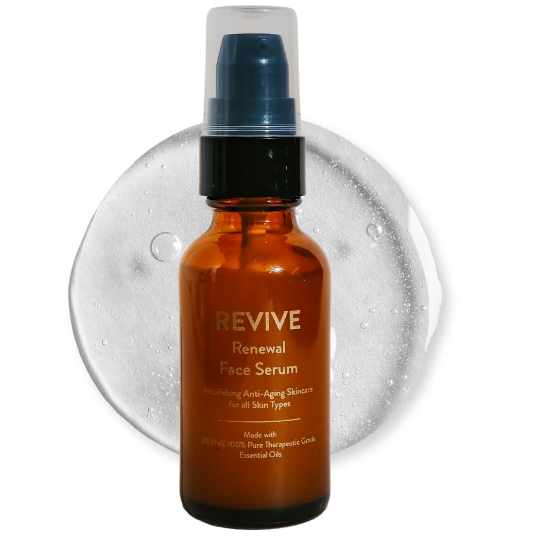 Revive Skin Health Skincare with Skin Health Essential Oil Blend - Renewal Face Serum - Non-Toxic Skincare