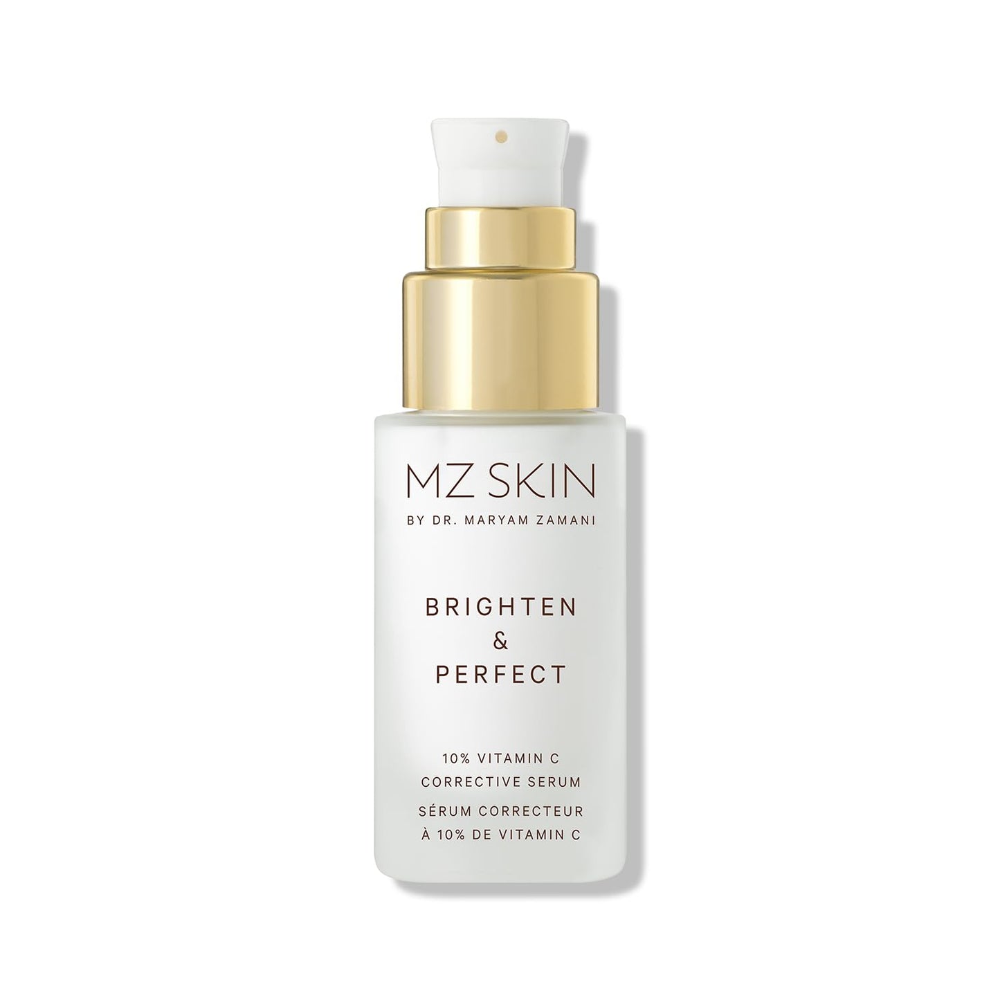 MZ SKIN Brighten & Perfect Vitamin C Serum, 10% Brightening Treatment for Dark Spots, Pigmentation to Reveal Glowing Renewed Skin, With Tranexamic Acid, 1.01 fl oz