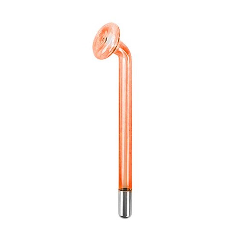 Electrode Wand Glass Tube Handheld Spare Parts for Hi Frequency Instrument Elitzia ETJX006AS (Orange Mushroom)