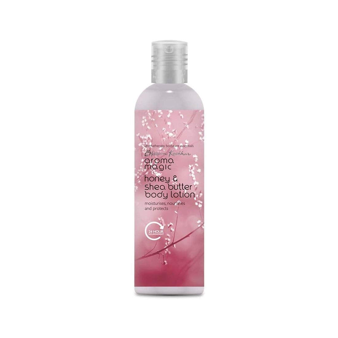 Aroma Magic Honey & Shea Butter Body Lotion with SPF 25 | Long Lasting Nourishment | Protects from Sun Damage | Reveals Smooth & Supple Skin | 7.44 Fl Oz/220ml