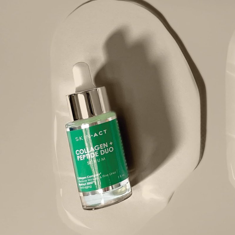 SKINACT Collagen Plus Peptide Serum - Anti-Aging Skincare Solution for Youthful Skin