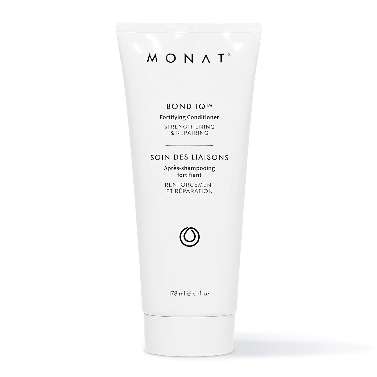 MONAT BOND IQ™ Fortifying Conditioner – Strengthening & Repairing Formula for Softer, Smoother Hair - Restores Resilience, Reduces Breakage, Boosts Shine & Manageability – 178 ml / 6 fl oz