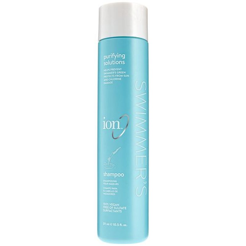 ion Swimmer's Shampoo, Removes Build-up from Chlorine and Minerals, Sulfate Free, Vegan