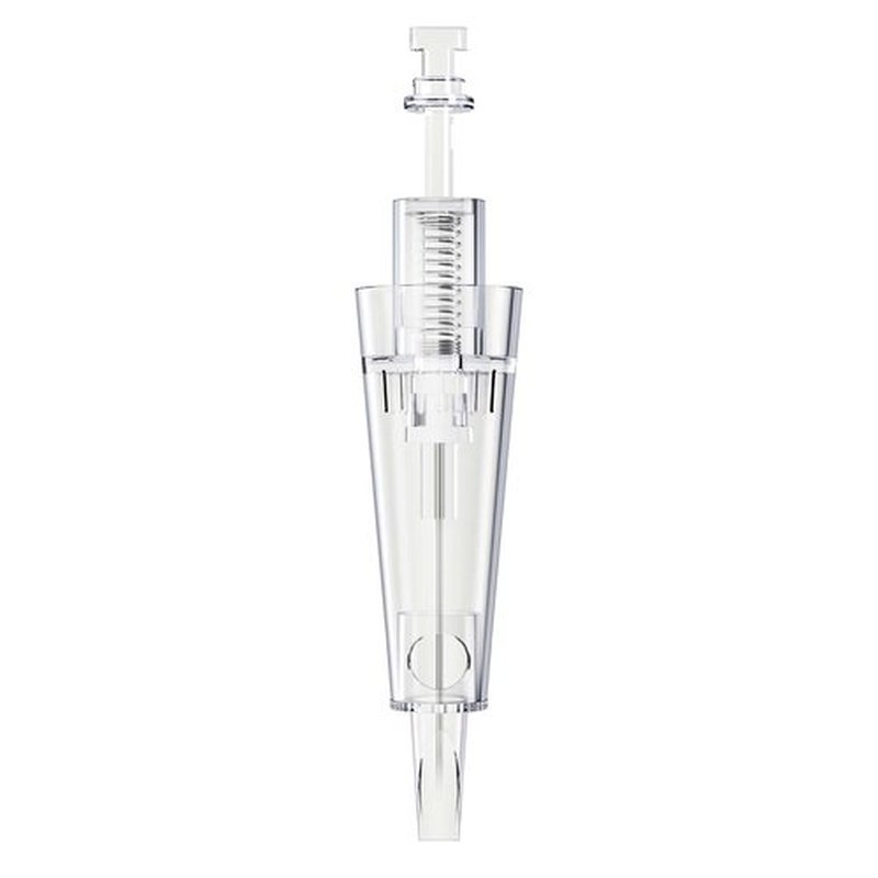 Stylia 10PC Permanent Makeup Cartridges for Microshading, Lip Lining, Detailing, Eyeliner & Eyebrows - Clear, Sharp, Disposable & Easy to Install - 3RS For Shading