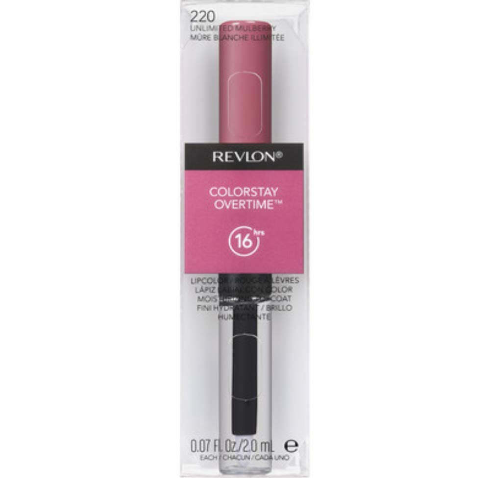 Revlon ColorStay Overtime Liquid Lip Color, Ultimate Wine [140] 0.07 oz (Pack of 3)
