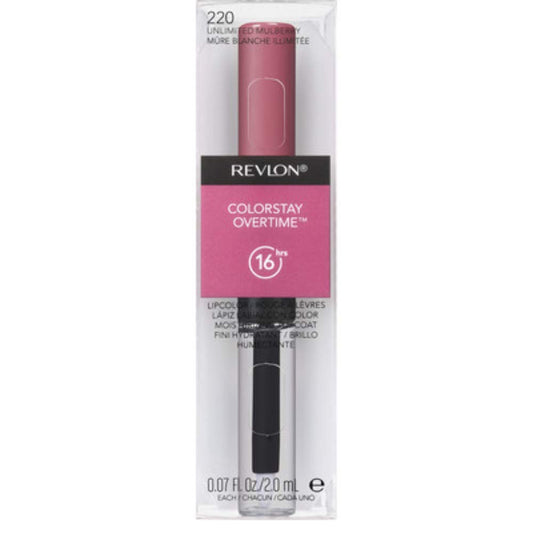 Revlon ColorStay Overtime Liquid Lip Color, Ultimate Wine [140] 0.07 oz (Pack of 3)