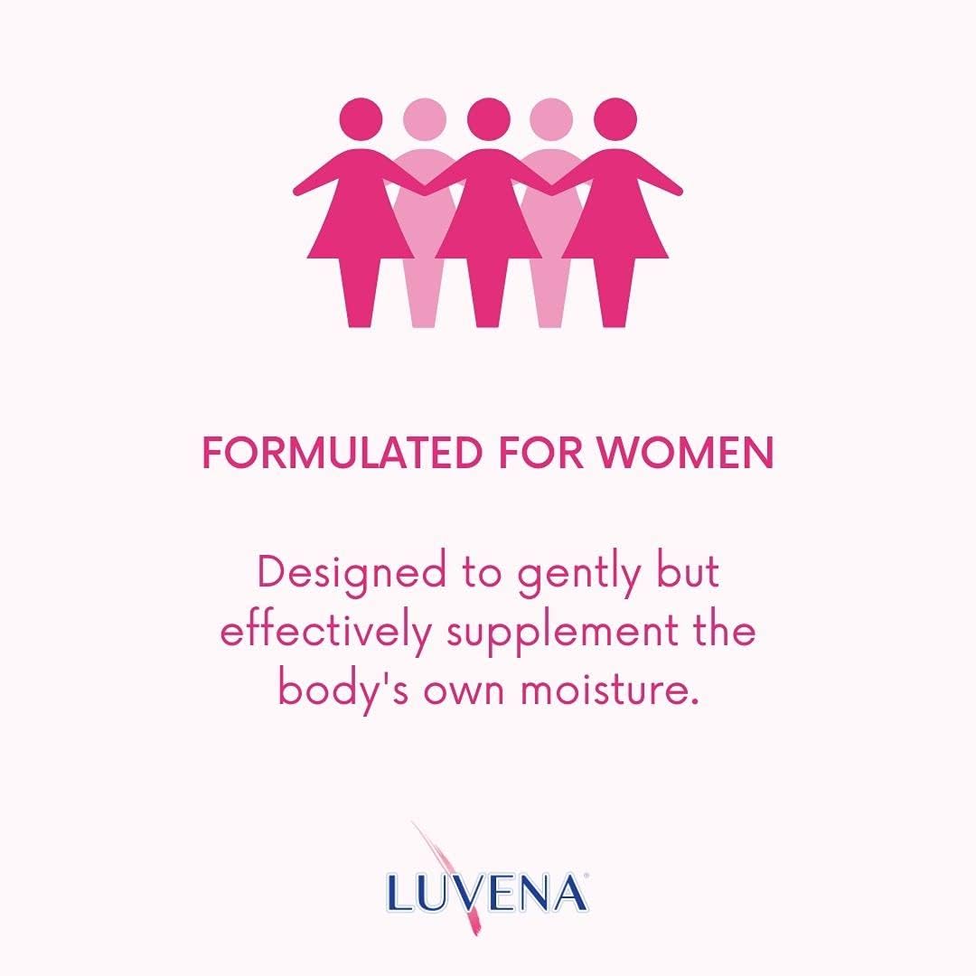 LUVENA Feminine Wash for Women - Intimate Wash - Gentle pH Balanced Cleanser - Vitamin E, Paraben Free - Moisturizing Feminine Care - Odor Resistance - Sweet Pea Scented 6.76 oz