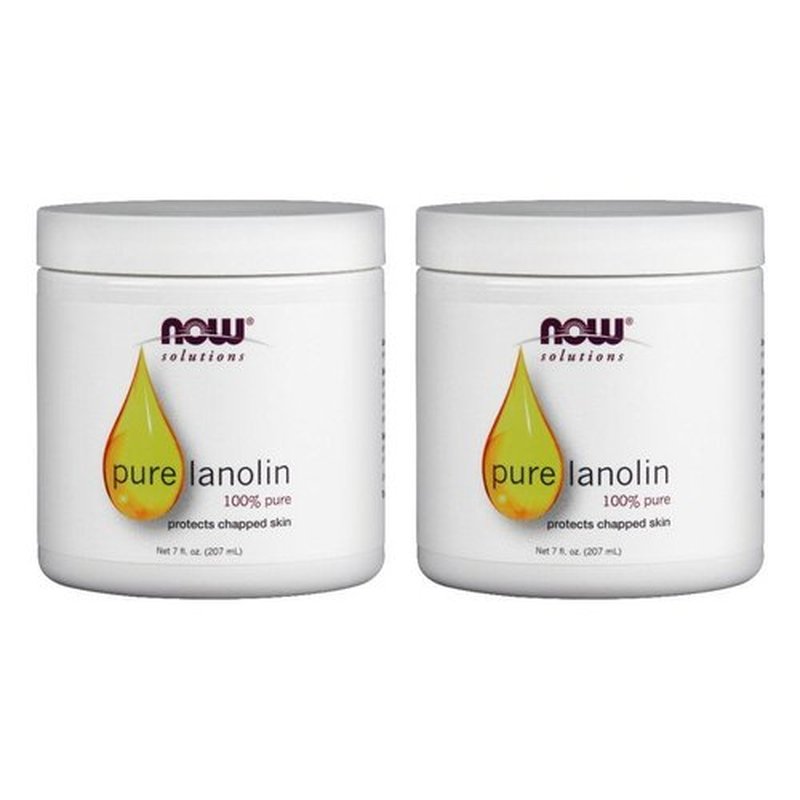 Now Foods Lanolin Pure 7 Ounce (Pack of 2)