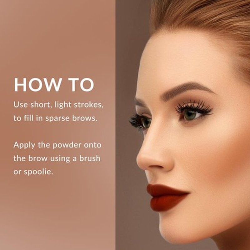 Color Me Beautiful Brow Powder Duo (Coffee Bean)