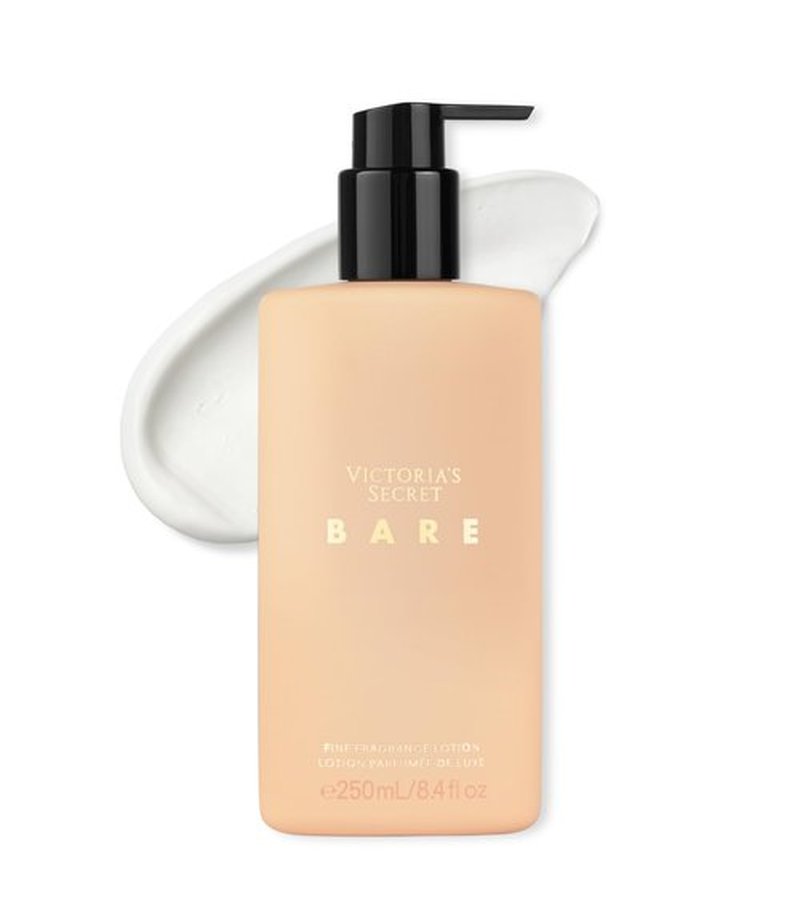 Victoria's Secret Bare Fragrance Lotion, Notes of Australian Sandalwood, Mandarin Madagascar & Egyptian Violet, Scented Body Lotion for Women (8.4 oz)