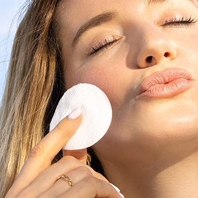 Sky Organics Organic Cotton Rounds for Sensitive Skin, 100% Pure GOTS Certified Organic for Beauty & Personal Care, 100 ct. w Ebook