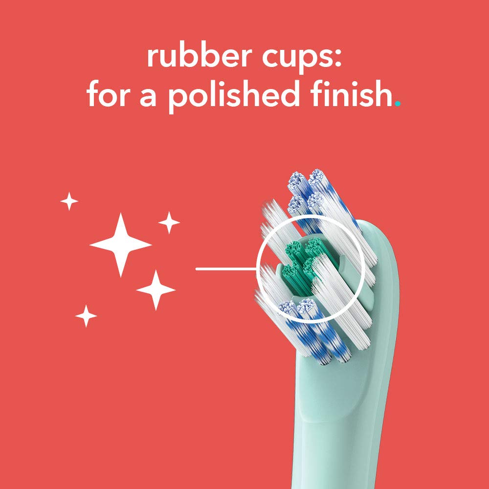 Colgate Hum Connected Smart Battery Toothbrush Refill Head, Blue, 2 Pack