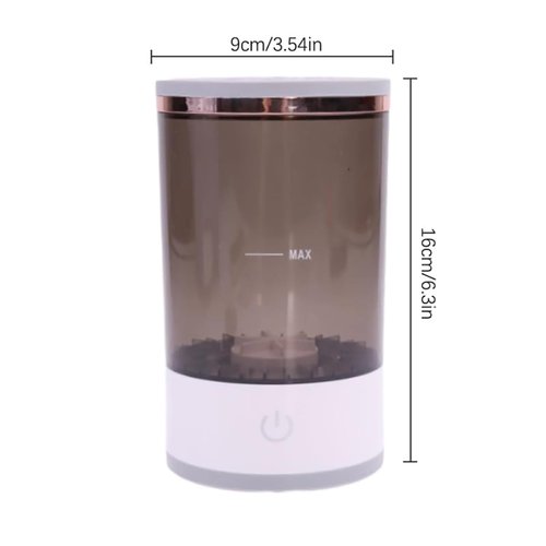 The Cozy Luna, Cozy Luna, The Cozy Luna Brush Cleaner, Cosmetic Brush Cleaner, Waterproof Automatic Makeup Brush Cleaner for Makeup Brush Set (Plug-in,2PCS-Pink)