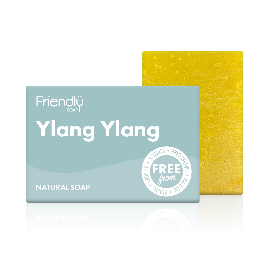 Friendly Soap Natural Ylang Ylang Bath Soap 3.35 oz