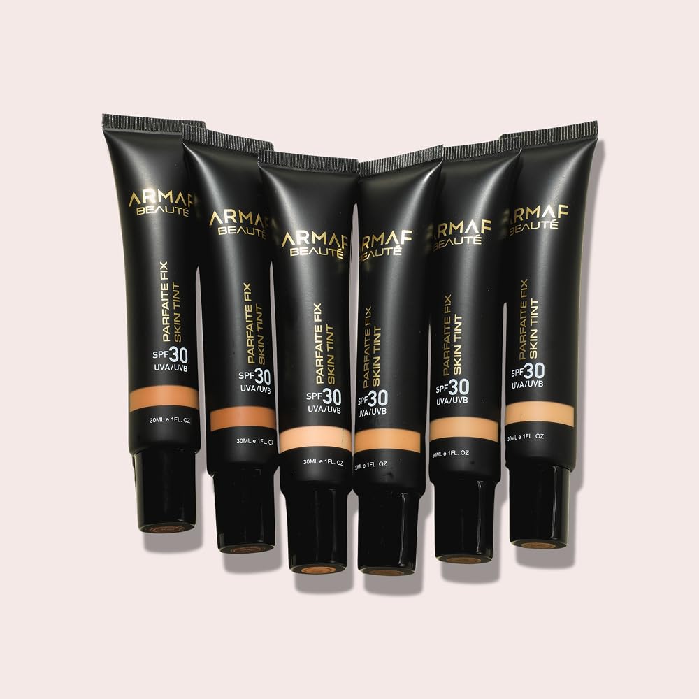 Armaf Beauté Parfaite Fix - Skin Tint | Tinted Moisturizer with Spf 30 For Sun Protection | Semi Matte Finish | Natural, 30 ml/1 fl.oz