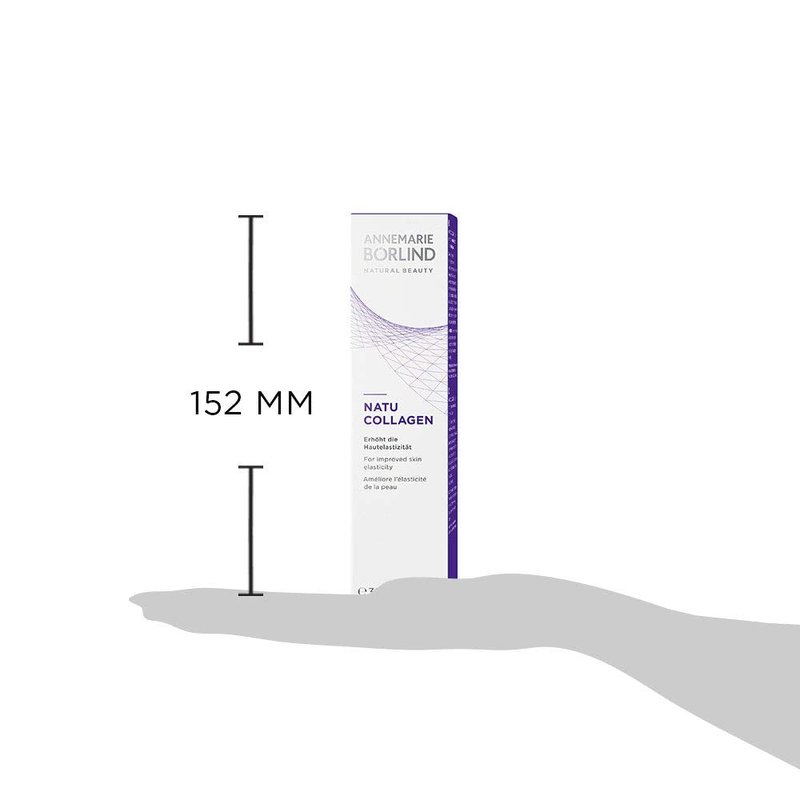 ANNEMARIE BÖRLIND Natu Collagen Boost Facial Fluid - Toning & Firming Moisturizer | Vegan, 1.01 Fl. Oz.
