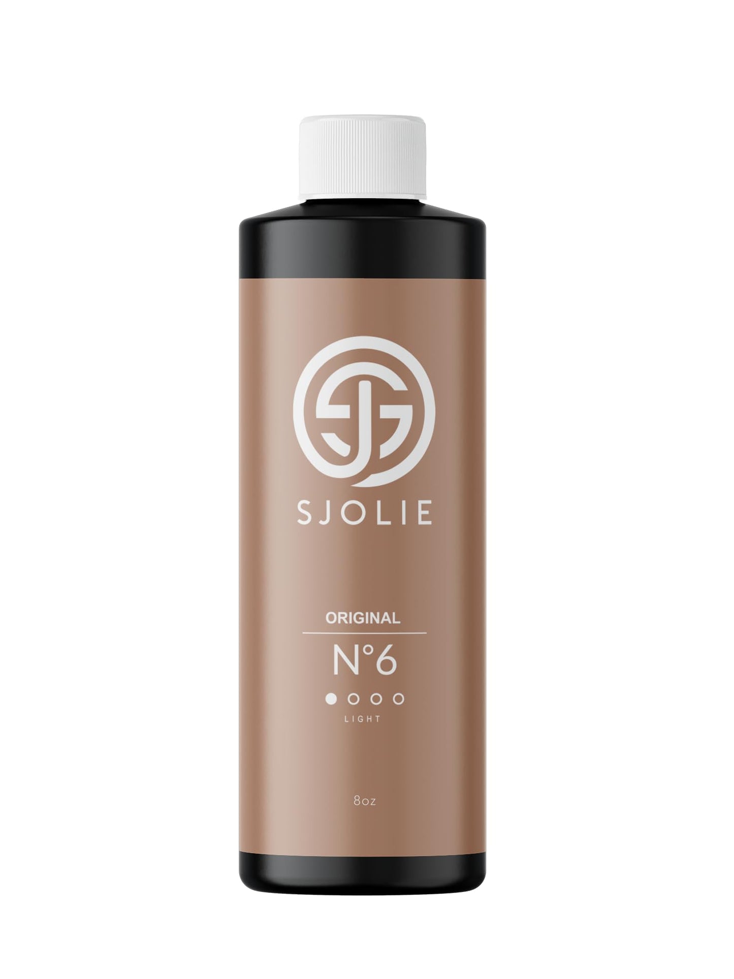 SJOLIE Spray Tan Solution - No. 6 - Light Hydrating Tanning Solution | Sunless Tanner for an All Natural, Sun-Kissed Glow