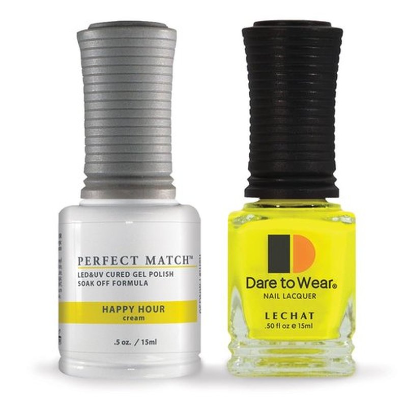 LeChat Perfect Match Gel Polish, Happy Hour, 0.5 Fl Oz (PMS39)