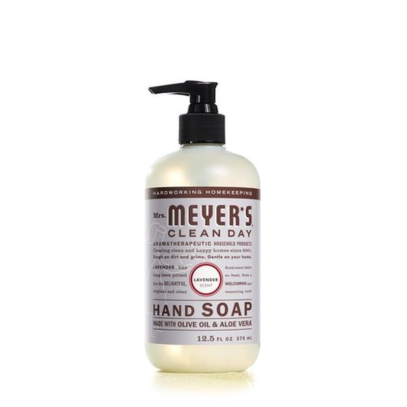 MRS. MEYER'S CLEAN DAY Holiday Hand Soap Bundle (Lavender + Lemon Verbena + Rainwater + Oat Blossom)