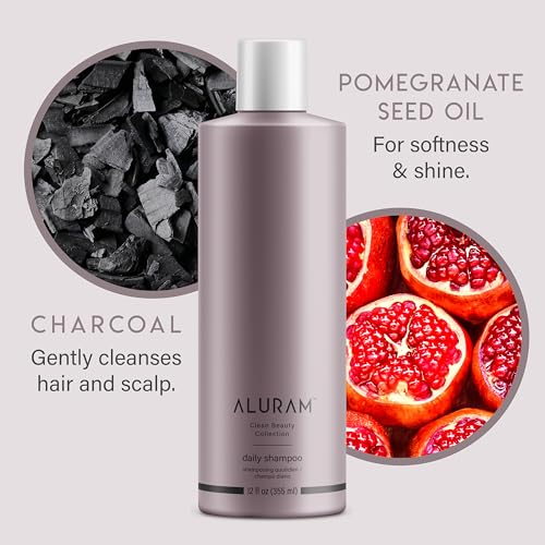 ALURAM Coconut Water Based Daily Shampoo, 12 Fl Oz