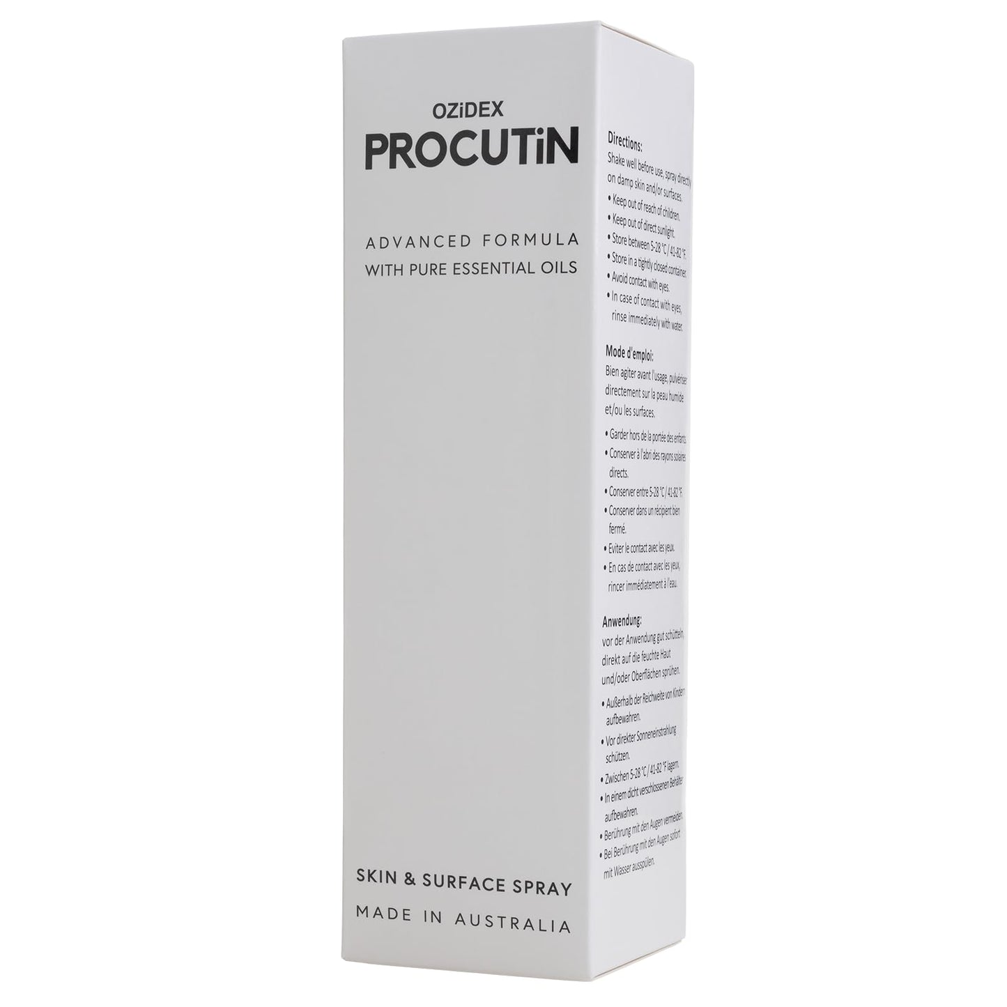 OZIDEX Procutin Rosacea | Dermatitis | Acne | Solution to Demodex | Natural Herbal Formula