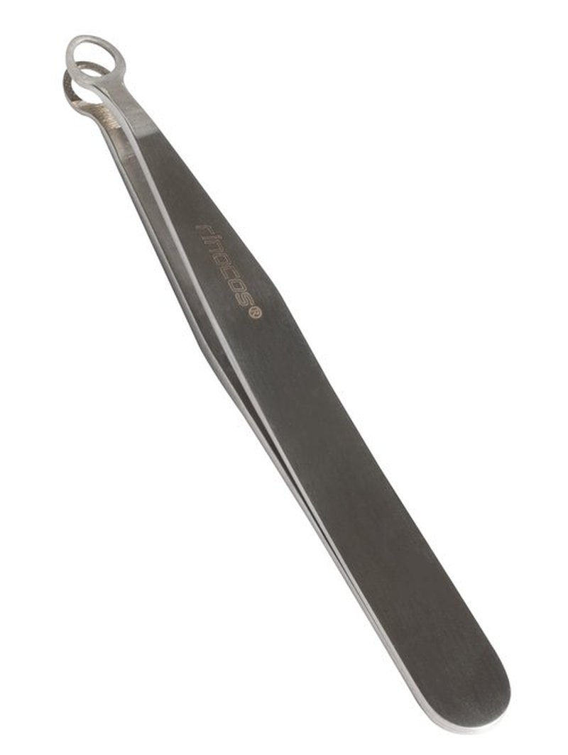 [Premium Hand-Made] Tweezers for women facial hair - Round tip Tweezers, Eyebrow Tweezers, 304 Surgical-grade Stainless Steel for Safety, Precision tweezers, Facial Hair Tweezers for Men & Women