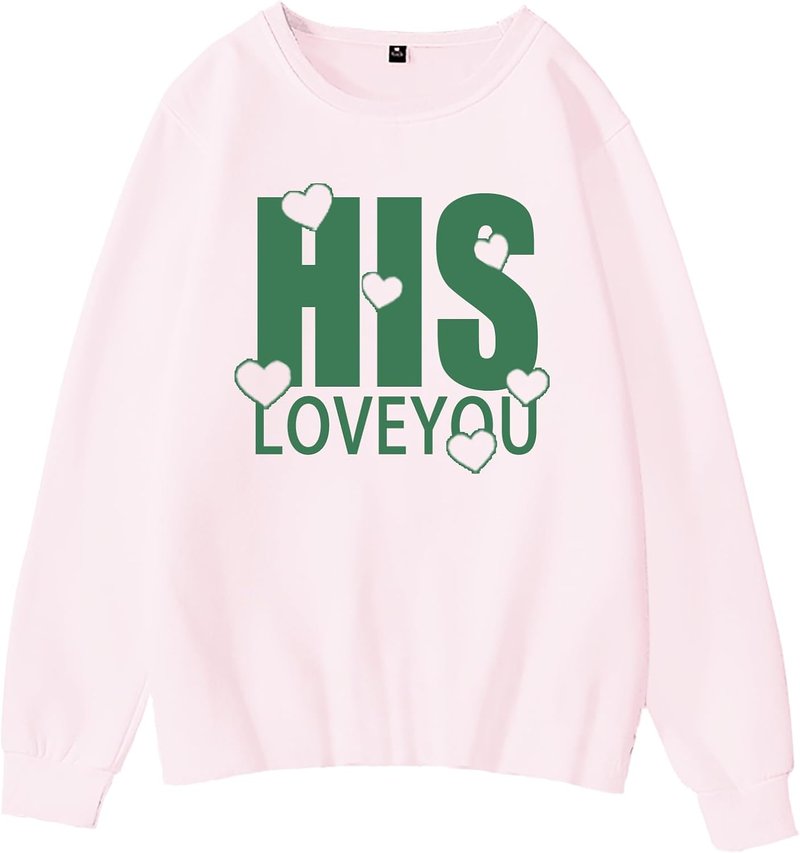 Matching Sweatshirts for Couples - Unisex Long Sleeve Pullover | Oversized Fashion Engagement Gift