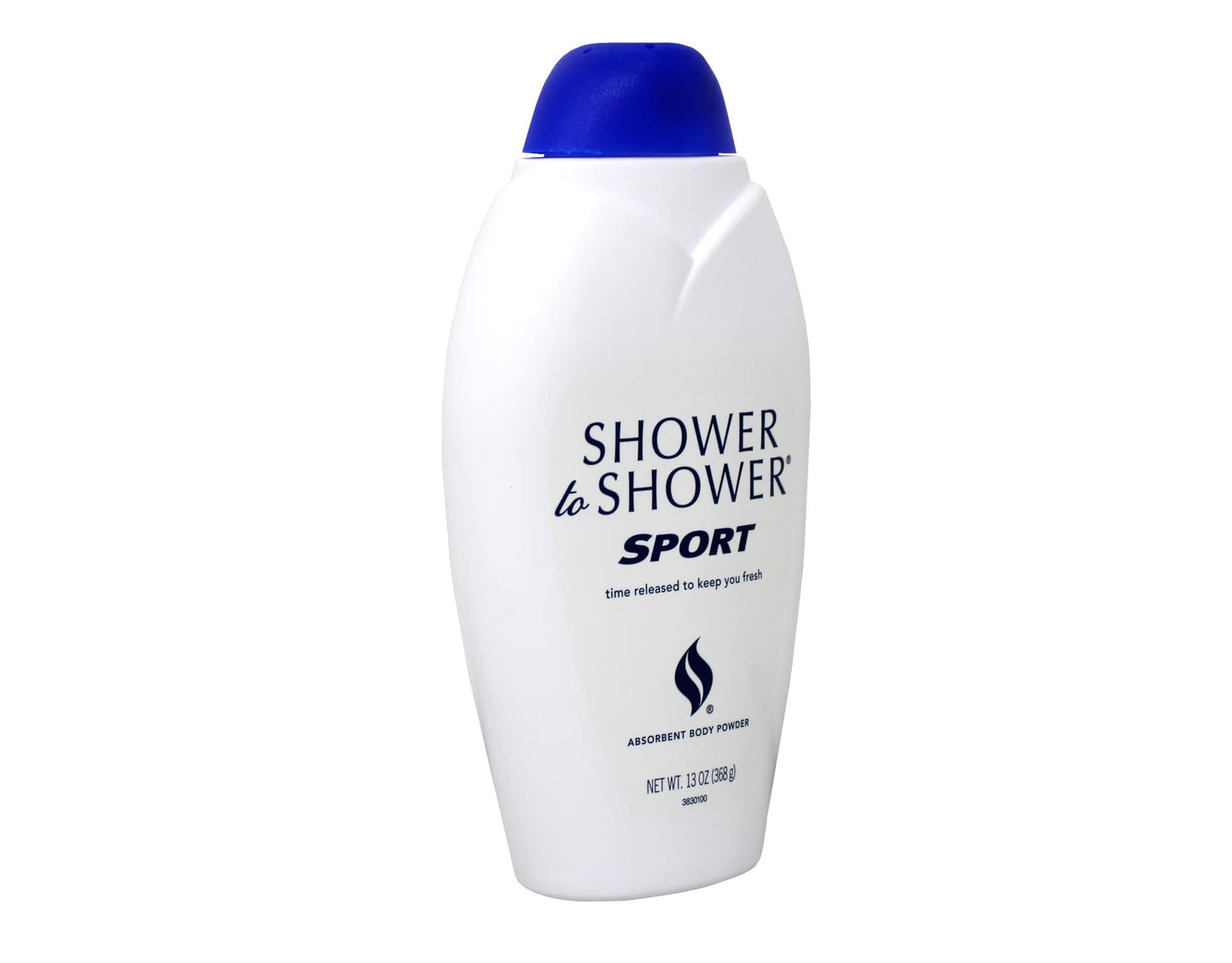 Shower to Shower Absorbent Body Powder-Sport-13 oz (Quantity of 6)