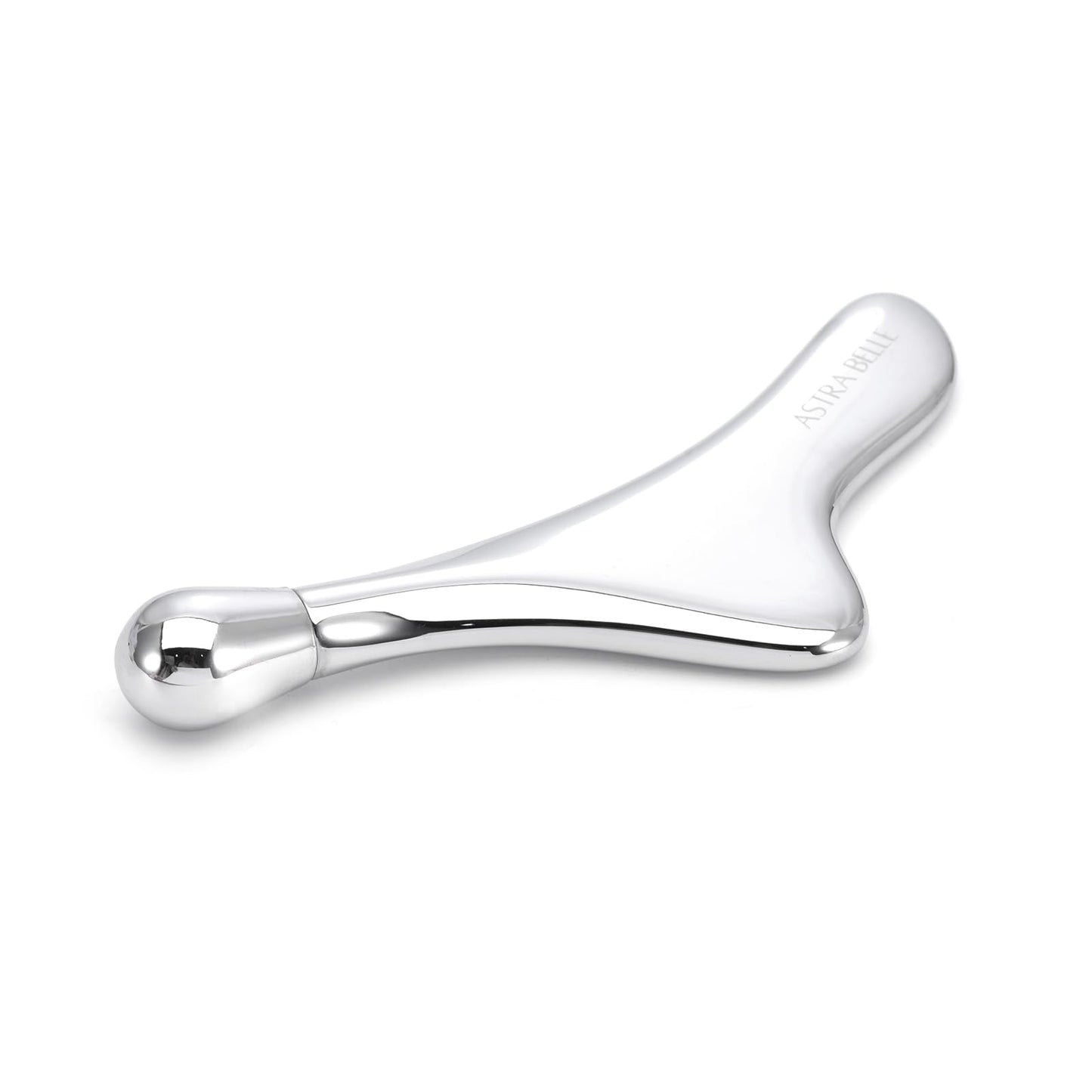 ASTRA BELLE 3-in-1 Facial Sculpting Gua Sha, Eye Roller for Puffy Eyes, Cream Applicator for Lift, and Contour | Facial Massage, Used for Face, Under Eyes, Neck, and Jaw with Travel Pouch or Case