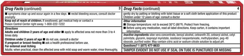 NeilMed Hydrocortisone 1% Anti-Itch Cream - Soothing Aloe Vera for Rashes & Skin Irritations | 2oz
