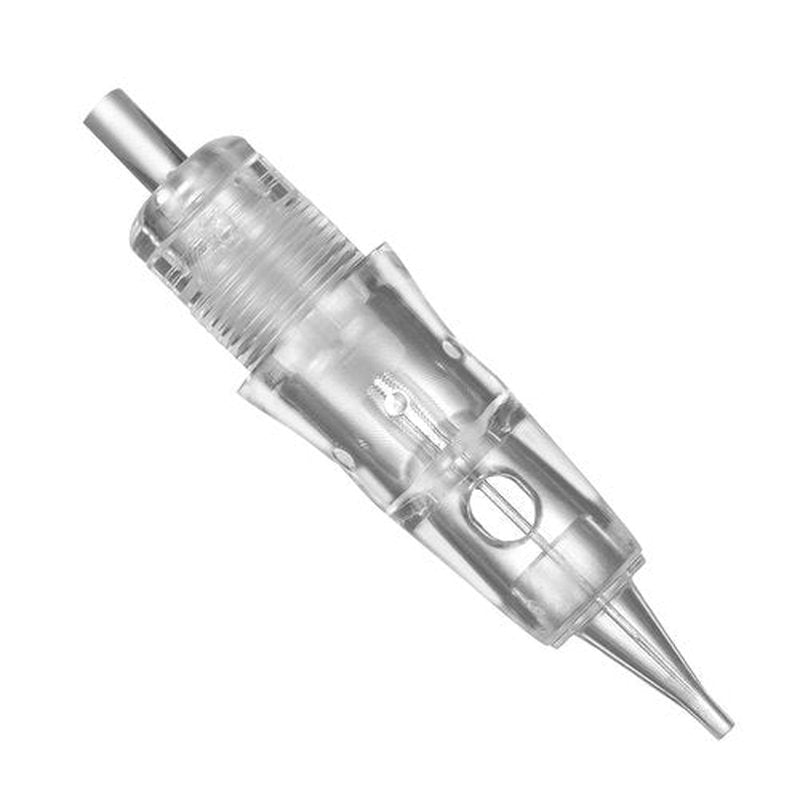CHUSE C22 Prevents Ink Spitback Safety Tattoo Pro Cartridges Needles Permanent Makeup Needles Box of 10Pcs (3R 0.3)