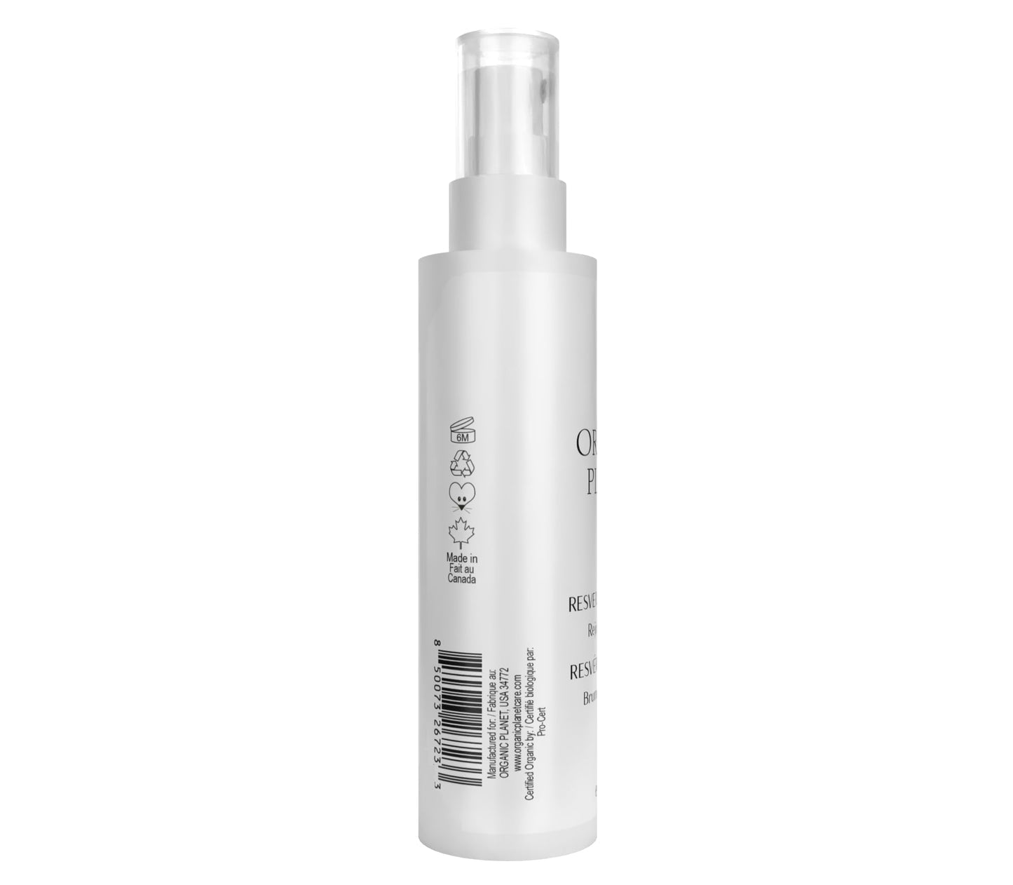 ORGANIC PLANET Resveratrol Vegan C Rejuvenating Mist