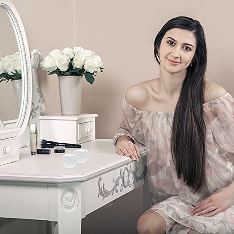 HONMEET 12pcs Plastic Cream & Milk Box Cosmetic Containers Cosmetic Sample Jars Travel Containers for Creams Round Container with Lid Lotion Container Cosmetic Cream Containers White