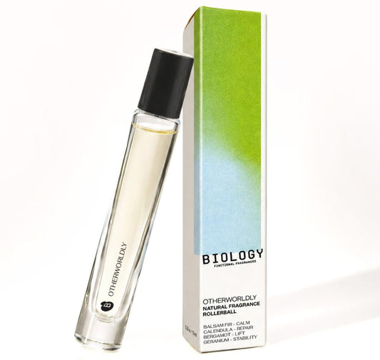 Biology Fragrances Rollerball Perfume - Non-Toxic 10ml Calm & Clarity Scent | Alcohol-Free, Travel Size