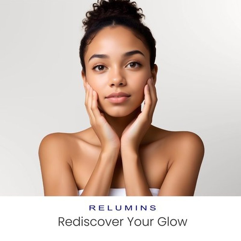 Relumins Advance White Skin Perfecting Serum - 7% AHA Formula for Stress and Sun Damage Skin Repair for Face, Helps Rebuild and Renew Skin Structure