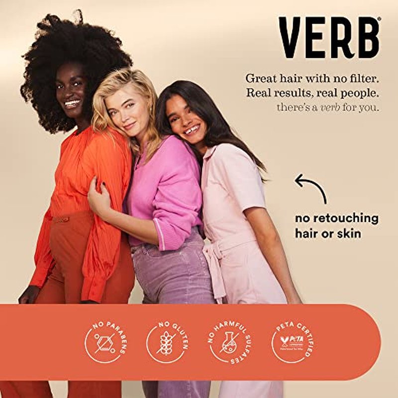 VERB Ghost Shampoo, 2.3 fl oz (Pack of 2)